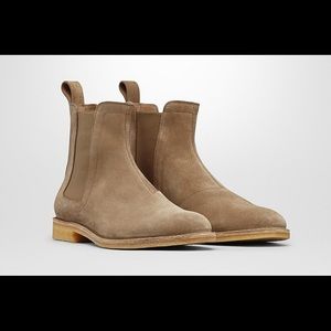 Suede Tan Chelsea Boots 7.5 US Men